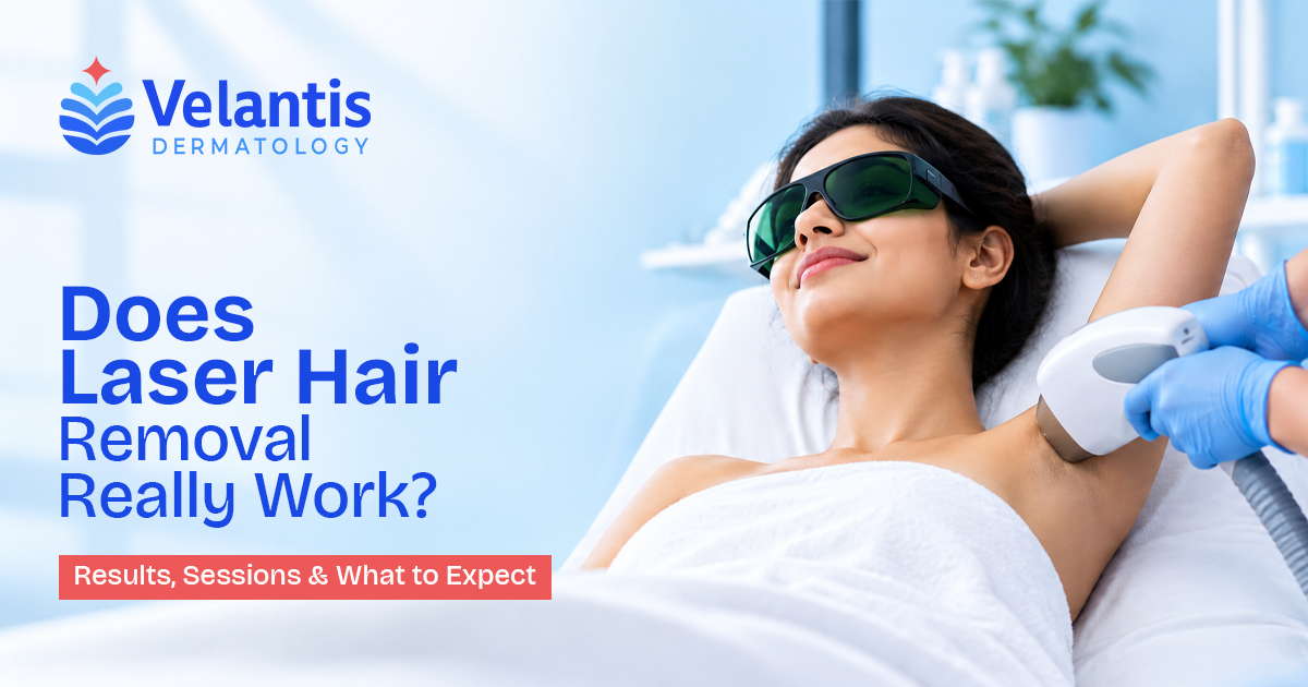 Does Laser Hair Removal Really Work? Results, Sessions & What to Expect Does Laser Hair Removal Really Work? Results, Sessions & What to Expect