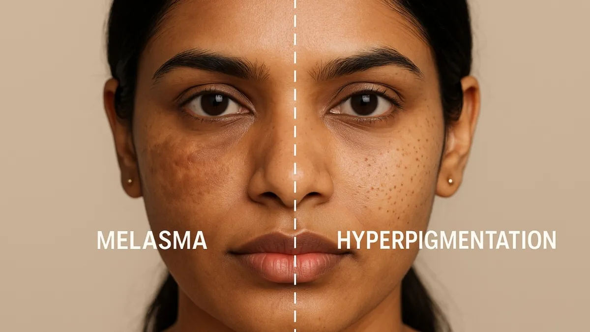 Difference Between Melasma and Hyperpigmentation
